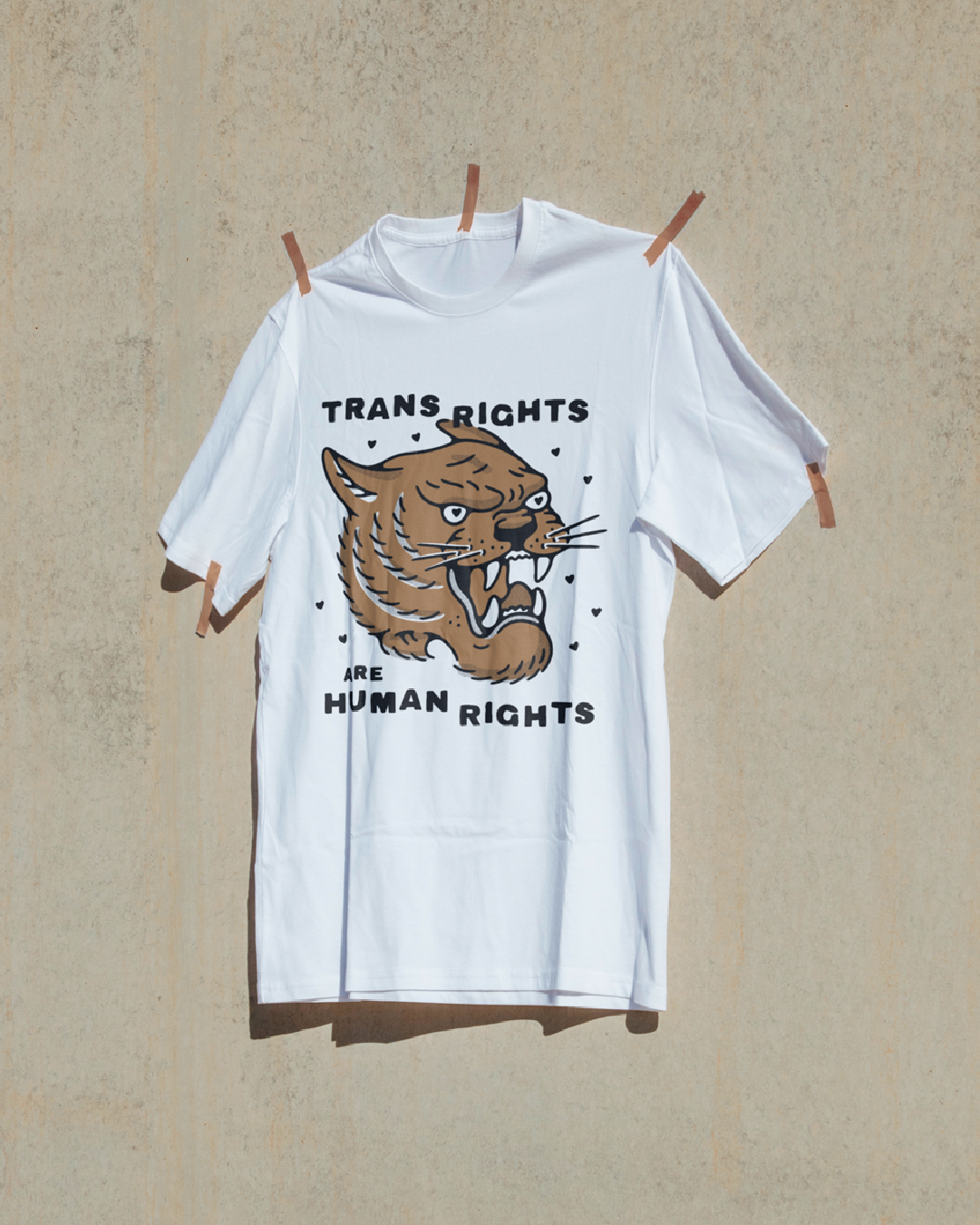 NEW Trans Rights are Human Rights Tee - White