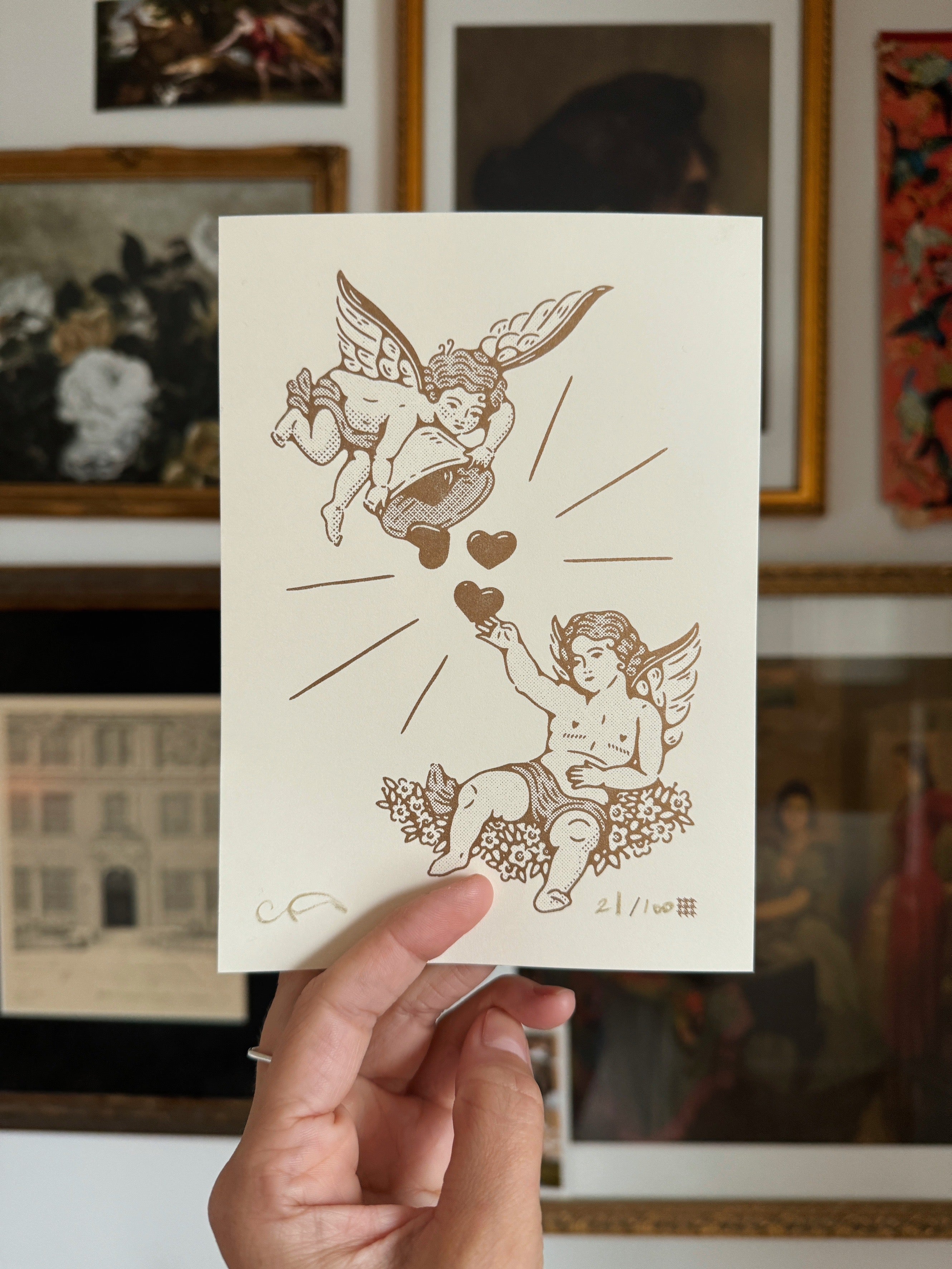 Love Birds - Mini Print