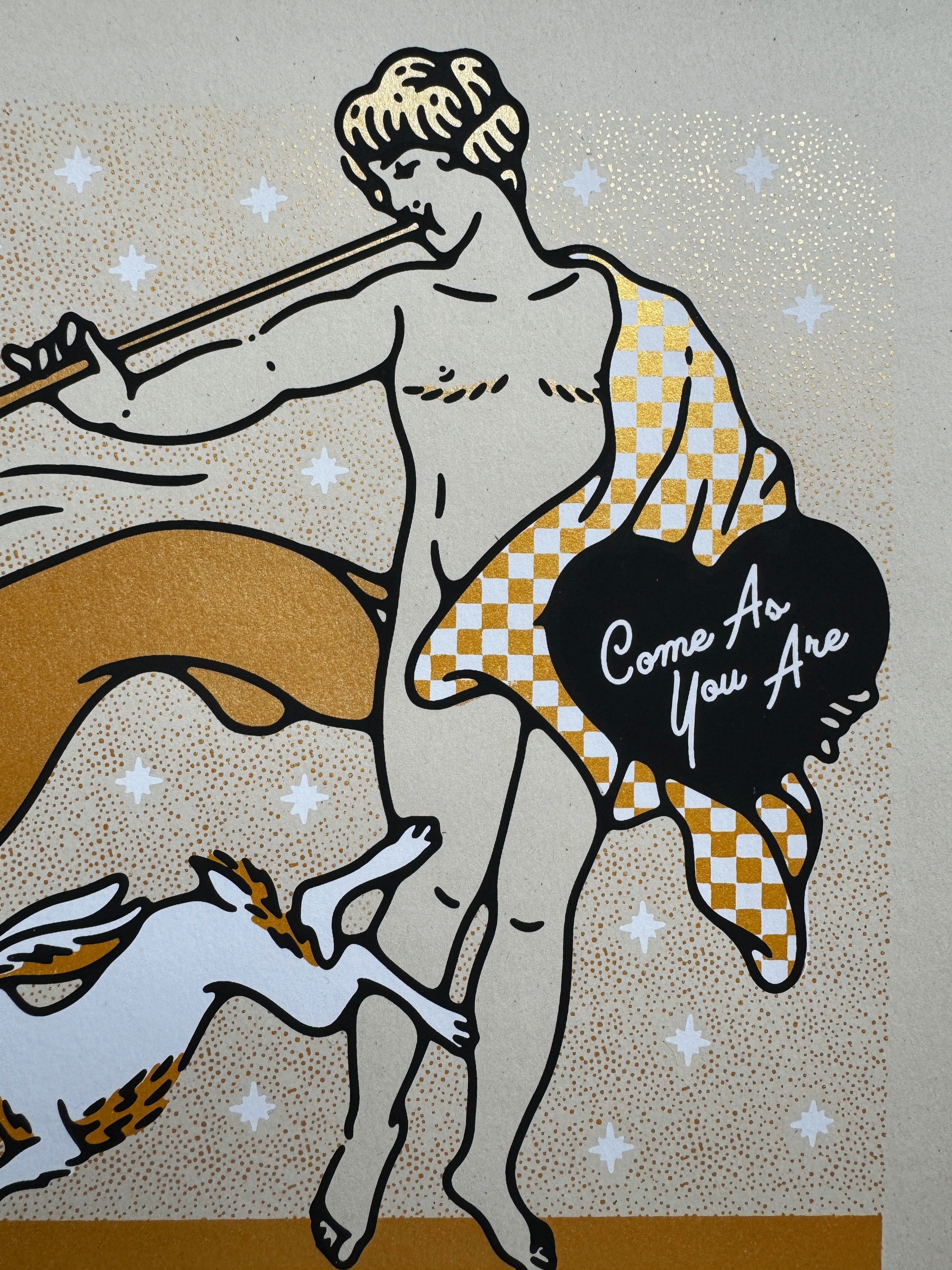 Come As You Are Screenprint