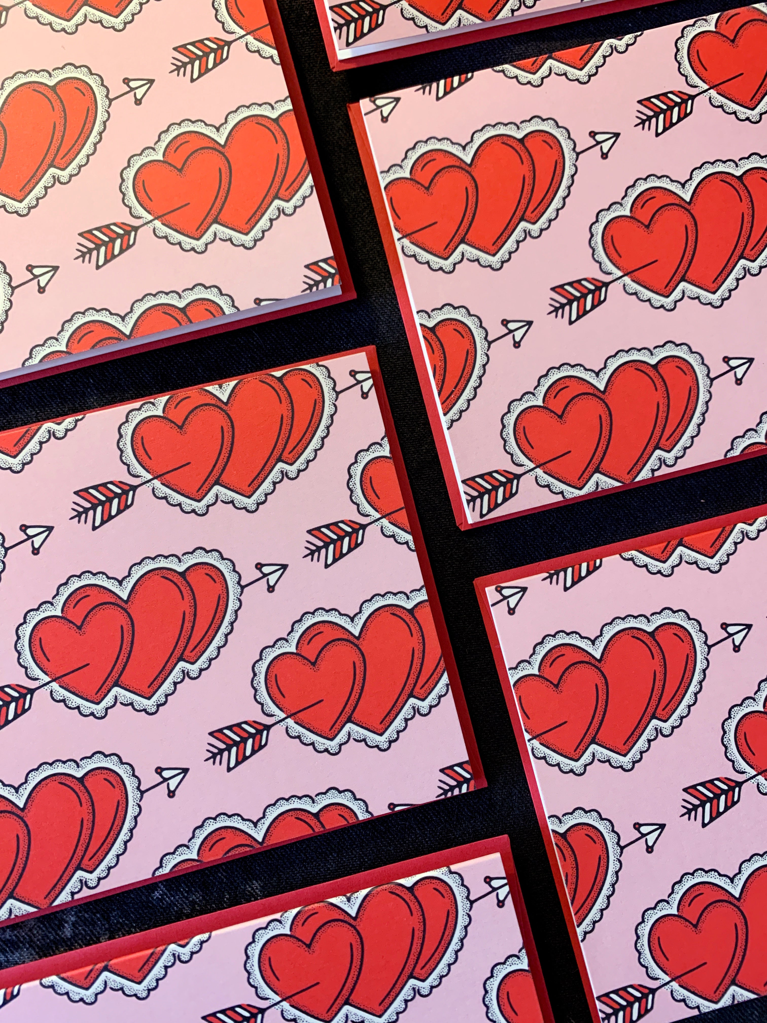 Hearts + Arrows Card