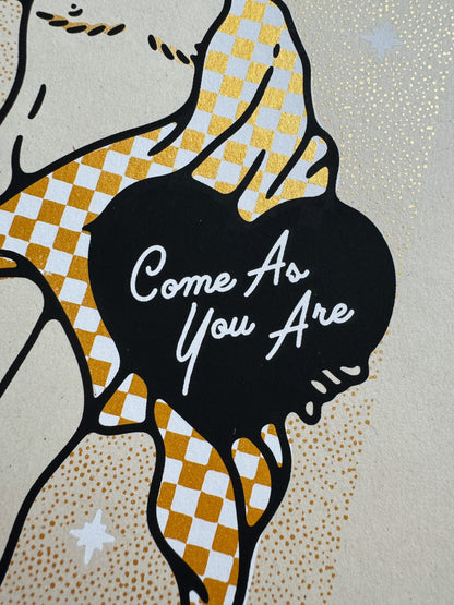 Come As You Are Screenprint